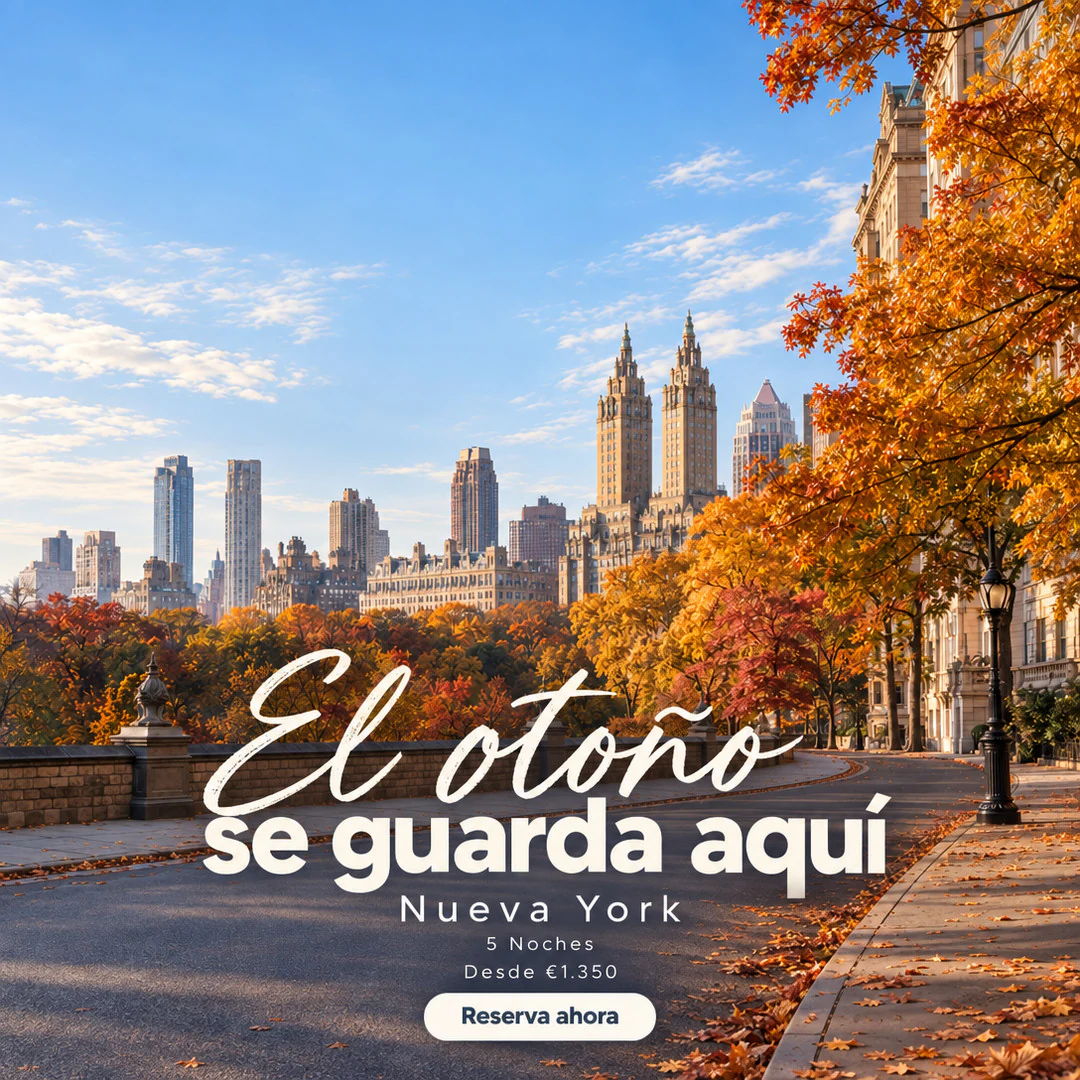 City break in New York: an ad made by TourixAI